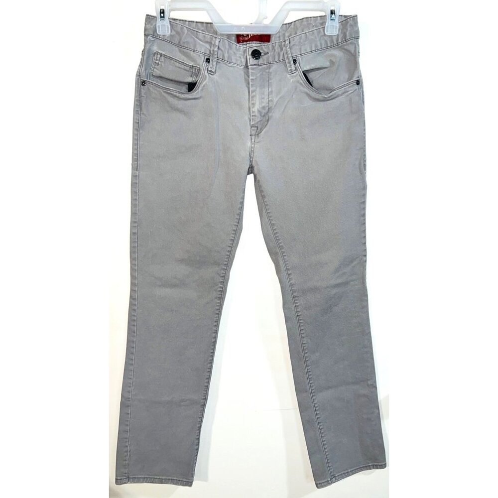 Arizona Jean Co. Mens Gray Slim Fit Jeans Size 33 Cotton/Spandex